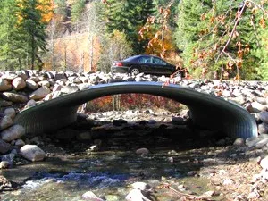 fish passage solution CSP baffles CSP culverts