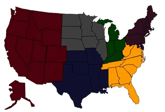 map_southeast
