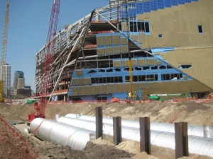 U.S. Bank Stadium stormwater storage system