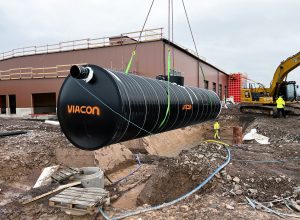 corrugated steel pipe rainwater harvesting