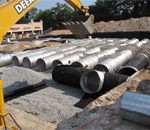 corrugated steel pipe water detention