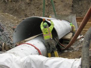 pennsylvania turnpike corrugated steel structural plate culvert rehabilitation