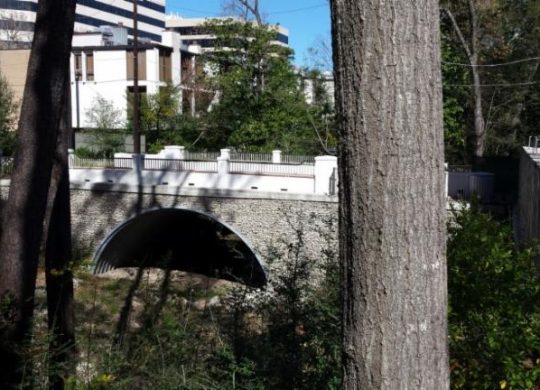 Audubon hollow galvanized steel flexible buried bridge