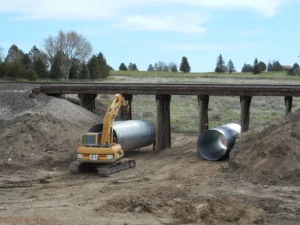 corrugated steel pipe