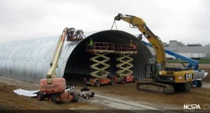 American Center for Mobility Test Track Structural plate project of the year