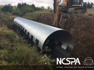 Guthrie Co IA Bridge Replacement csp & pipe arch project of the year