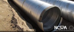 stormwater management underground corrugated metal detention system Metal Culverts Inc detention system