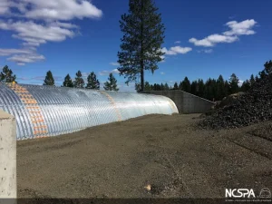 alternative to concrete box culvert structural plate pipe golf cart underpass TrueNorth Steel Rock Creek Golf Club