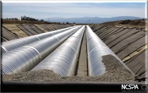 Detention system rainwater detention aluminized steel storm water management system retention system