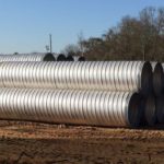 stormwater management spiral rib pipe drainage system