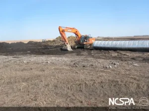 Spillway pump station arched storm drain storm drain Aluminized Type ll steel