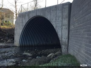 natural stream habitat bottomless deep corrugated structural plate Buried Bridge 