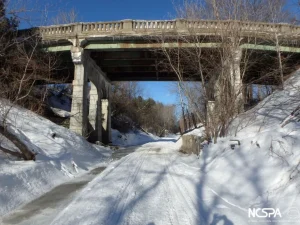 deep corrugated structural plate Buried Bridge span bridge replacement