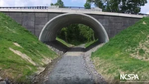 deep corrugated structural plate Buried Bridge 