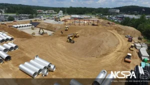stormwater treatment and storage perforated aluminized steel detention and infiltration