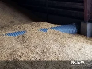 grain aeration corrugated steel aeration system perforated pipe corrugated metal aeration pipe