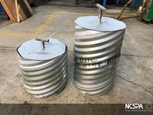 corrugated steel pipe special application nuclear material transport 