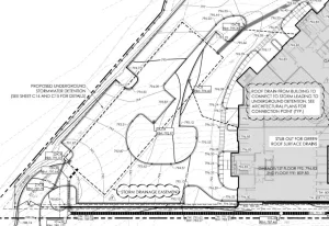 underground detention stormdrainage pipe 