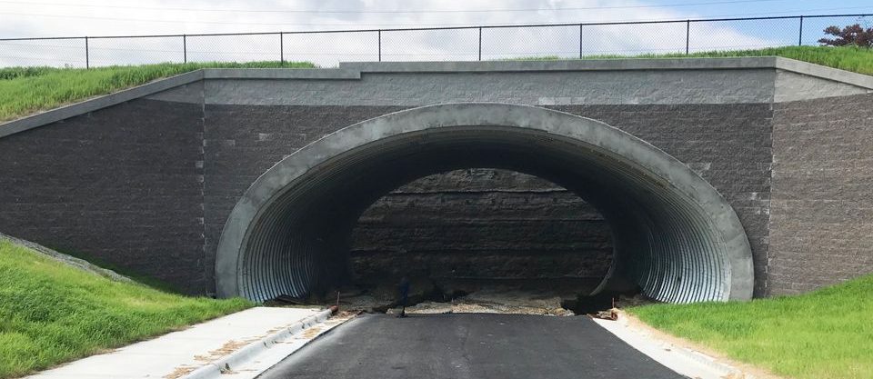 Steel Structural Plate, Pedestrian Walk, Buried Bridge