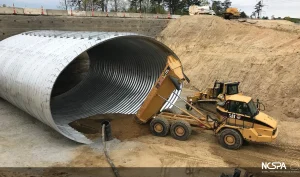 Steel Structural Plate Pedestrian Walk Buried Bridge