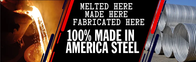 American-made structural steel