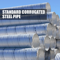 Standard Corrugated Steel Pipe Button