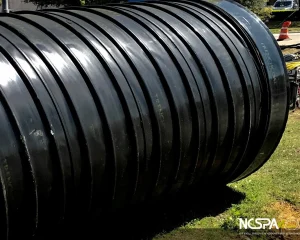 multi-barrel parallel pipes hydraulic efficiency Polymer-coated spiral rib pipe