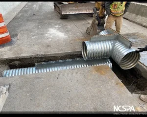 slotted drain pipe drainage improvements