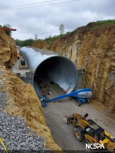 deep-corrugation structural plate arch system