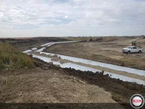 drainage basin bypass pipe diversion levee