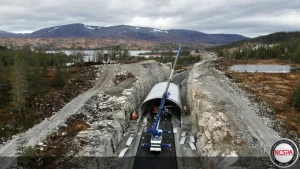 wildlife crossing norway reindeer crossing structural steel plate animal crossing