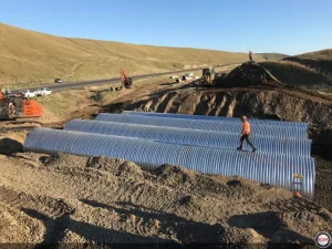 excessive storm water transportation rail system