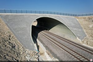 corrugated steel plate ecological overpass