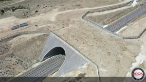 corrugated steel plate ecological overpass