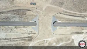 corrugated steel plate ecological overpass