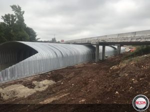 deep corrugated steel structures buried bridges 