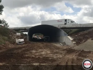 deep corrugated steel structures buried bridges 