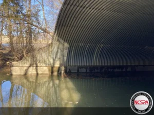 low profile structural plate arch