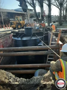Hydrodynamic Separator Storm Drain System