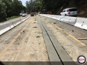 slotted drain pipe highway improvement