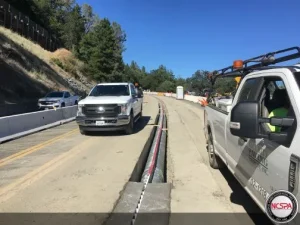 slotted drain pipe highway improvement