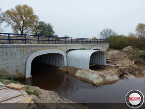 bridge rehabilitation deep corrugated structural plate railway bridge