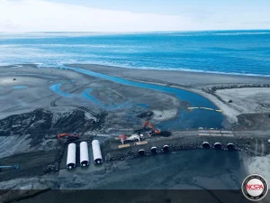 deteriorated dune barrier dune restoration