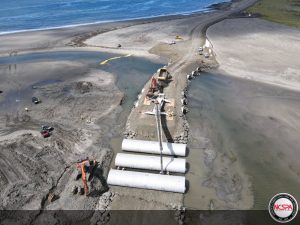deteriorated dune barrier dune restoration