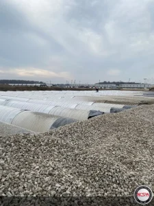 mobile mill stormwater management system runoff
