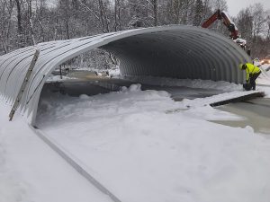 Deep Corrugated Buried Bridges